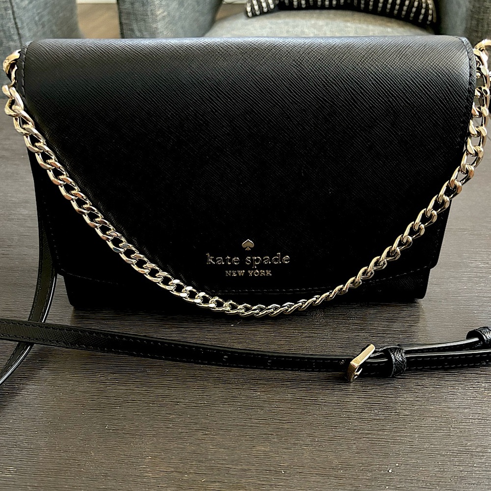 Kate Spade Carson Convertible Crossbody Handbag black